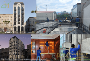 Thi công xây dựng khách sạn 3 sao Hòa Bình Hotel