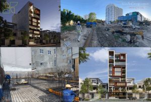 Thi công xây dựng khách sạn 3 sao Hoàng Ngân Hotel