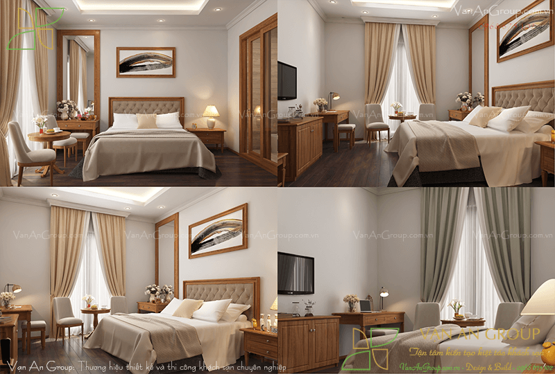 Thiết kế phòng Deluxe khách sạn 3 sao: Tiêu chuẩn và kinh nghiệm bố trí