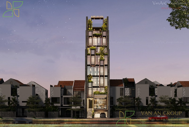 Vạn An Group thi công khách sạn 3 sao Sunset View Hotel chuyên nghiệp