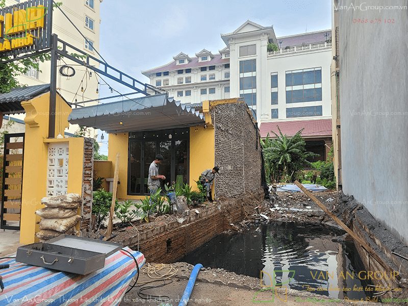 Chuẩn bị mặt bằng