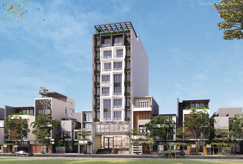 Khách sạn Lộc Châu Melia Hotel mang phong cách hiện đại, thu hút