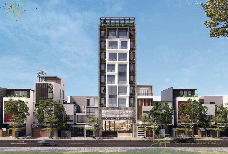 Mẫu khách sạn mini hiện đại Lộc Châu Melia Hotel tuyệt đẹp