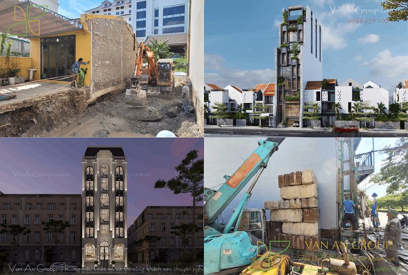 Quy trình thiết kế thi công khách sạn trọn gói tại Hà Nam