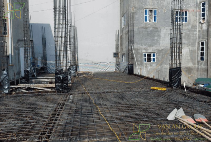 Thi công cột btct, dầm và sàn btct theo từng tầng