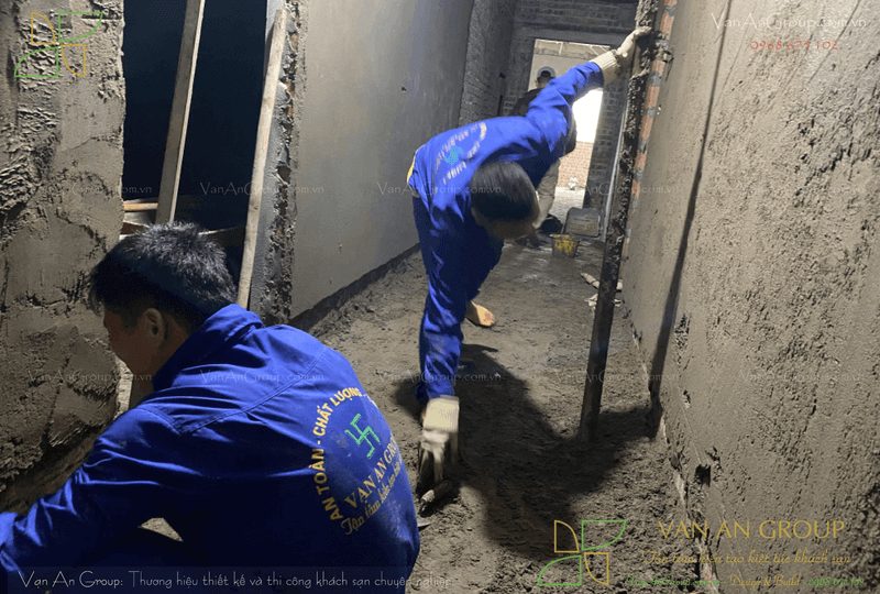 Trát tường theo đúng quy chuẩn kỹ thuật