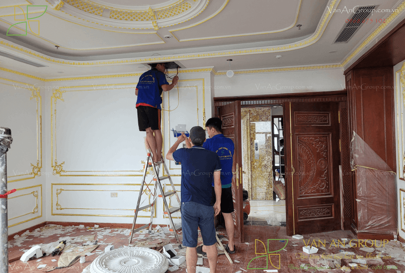 Triển khai lắp đặt đồng bộ hệ thống kỹ thuật (MEP)