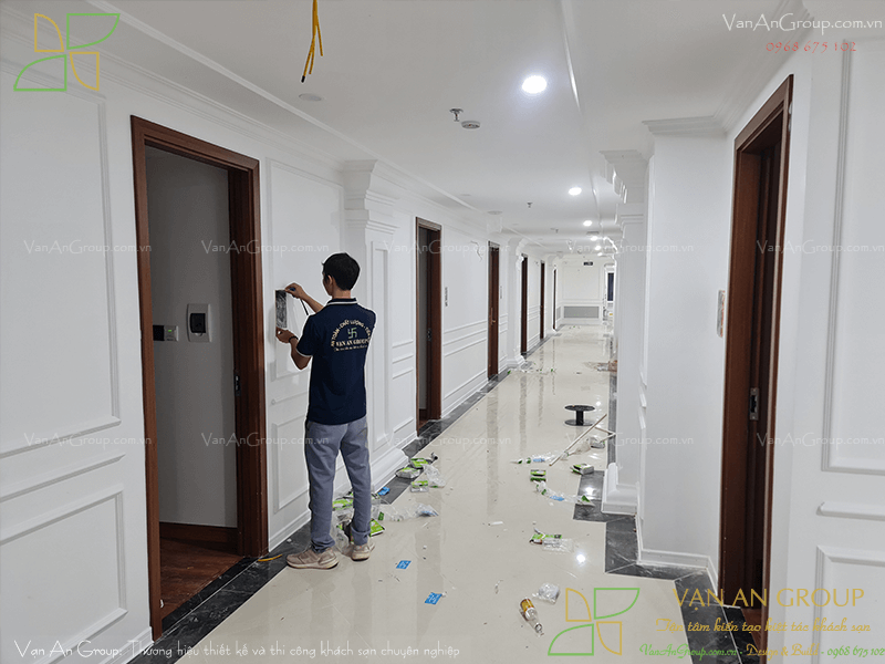 Vệ sinh toàn bộ, nghiệm thu các hạng mục thi công