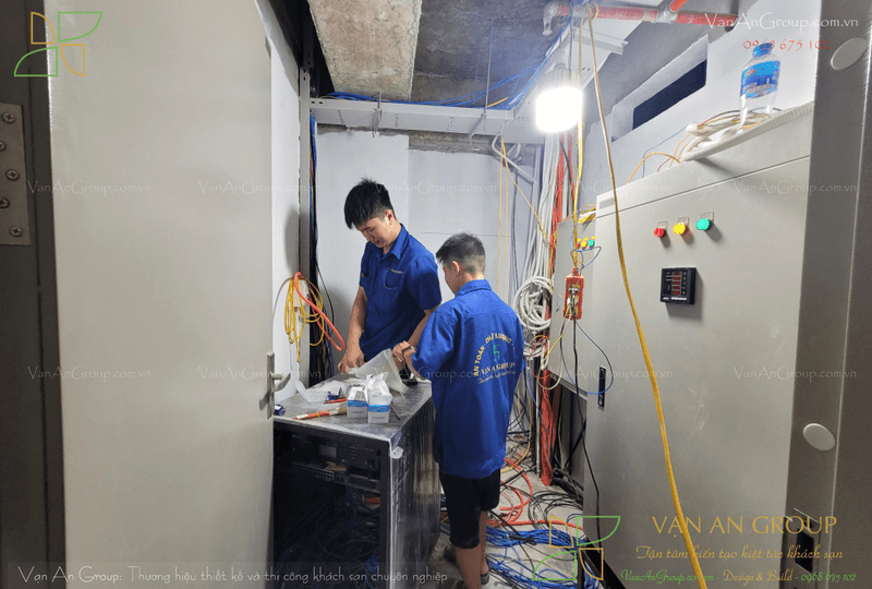 Triển khai hệ thống kỹ thuật trong khách sạn
